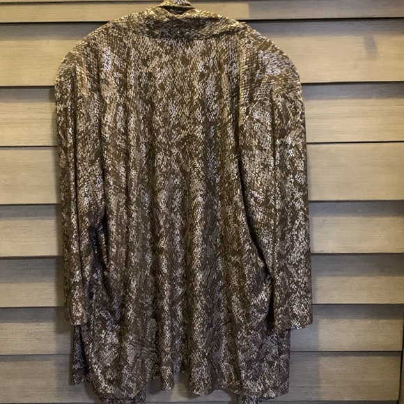 Emily Daniels Snake-Print Jacket - Picture 7 of 7